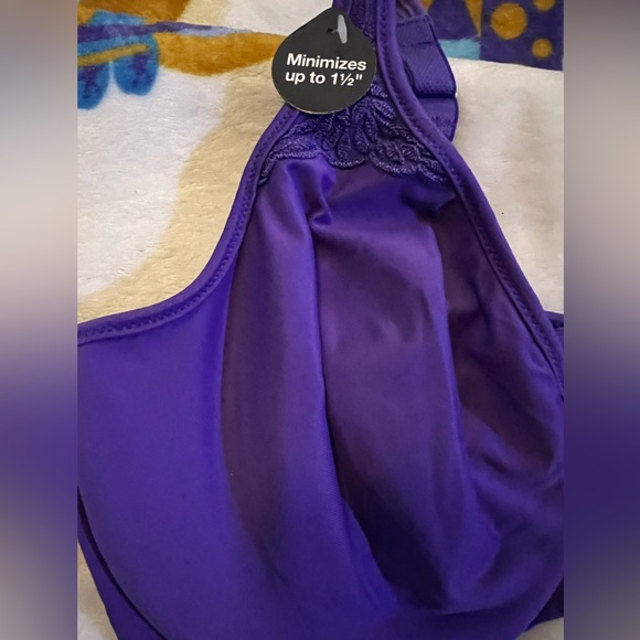 Bali purple underwire bra - Picture 3 of 5